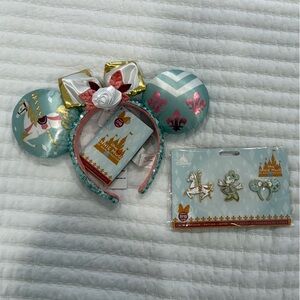 Disney Minnie Mouse: The Main Attraction- Series 7/12 Ears and Pin Set